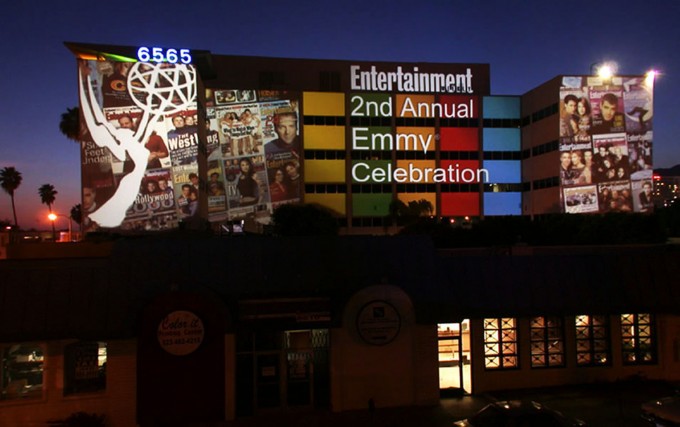 ENTERTAINMENT WEEKLY, Projection Mapping
